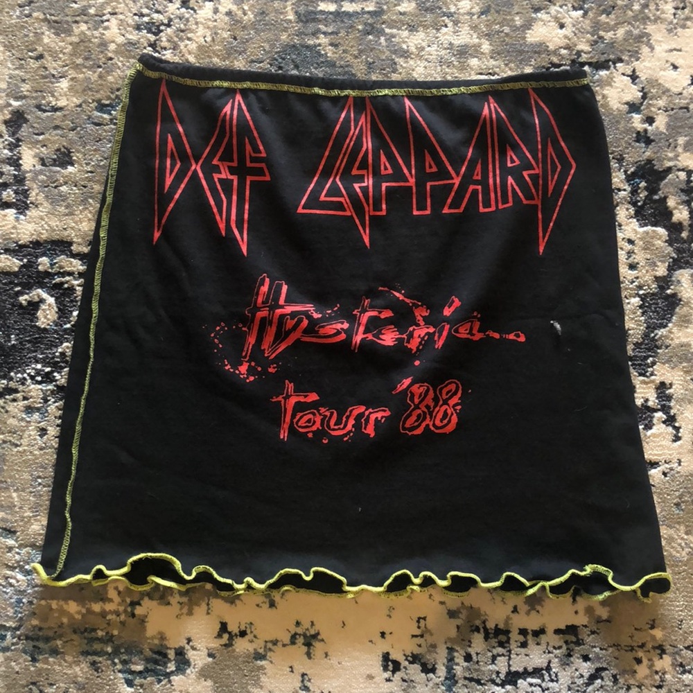 Rock and Roll - Def Leppard Skirt - Small